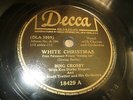 78RPM Decca (Original 1st Version) Bing Crosby, White Christmas / New Year V V-