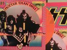 KISS HOTTER THAN HELL LP COLORED W/POSTER