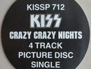 KISS 'Crazy Crazy Nights' 1987 UK 12