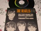 The Beatles-Do You Want To Know A Secret/Thank You Girl-Vinyl 45 w/Pic Sleeve