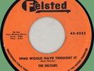 DELTAIRS Who Would Have Thought It / You Won't Be Satisfied 45rpm Felsted 1958