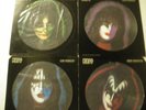 KISS 4-SOLO ALBUM LP PICTURE DISCS SET original 1978