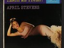 APRIL STEVENS: Teach Me Tiger  LP (Mono, minor foxing on cover) Oldies