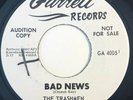 * TRASHMEN Bad News/On the Move WILD SURF TITTYSHAKER GARAGE Garrett 45 HEAR