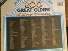 LP-BOX Bobby Lewis / Dion / Randy & The Rainbows etc. 200 Great Oldies Ill Alw