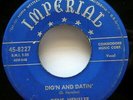GENE HENSLEE 45 Dig'n And Datin / Girl Named Heart Brake IMPERIAL rock   JF 433