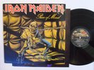 HEAVY METAL LP - IRON MAIDEN - PIECE OF MIND w/ Sleeve GOLD STAMP PROMO   M-
