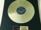 Pink Floyd - The Dark Side Of The Moon gold vinyl record + plaques