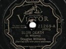 PRE WAR JAZZ   Douglas Williams : Roadhouse Stomp   Victor 21269   78 RPM (VV+)