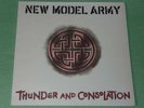 NEW MODEL ARMY Thunder And Consolation 1st UK PRESS 2LP VINYL Textured Sleeve EX