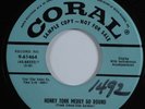 Country Bopper 45 PATSY CLINE Honky Tonk Merry Go Round CORAL VG+ promo HEAR