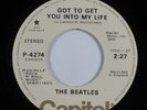 Rock 45 BEATLES Got To Get You Into My Life CAPITOL promo