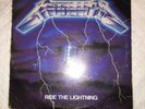 METALLICA Ride The Lightning 1984 Metal LP Album 60396-1 USA Elektra NO RESERVE