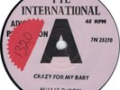 Willie Dixon - Crazy For My Baby / Walking The - Pye Intl 7N 25270 UK 7