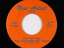 Rockabilly 45 - Pete Peters - Blue And Rainy Day Feelin' - New Artist - VG+ mp3