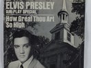 Rock & Roll 45 ELVIS PRESLEY How Great Thou Art RCA VICTOR promo picture sleeve