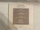 LP Vinyl Arvo Pärt Tabula Rasa, Gidon Kremer, Keith Jarrett, 1984