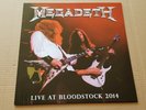 MEGADETH  - live at bloodstock 2014-  LP --multicolour  vinyl-metallica