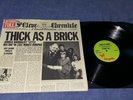 JETHRO TULL  thick as a brick   1972- EARLY UK PRESS- GREEN CHRYSALIS  - N/M