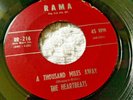 Rare Heartbeats 45. Rama-216. 1956 VG+