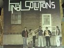 FINAL SOLUTIONS Disco Eraser LP OOP red swirl vinyl garage-punk Jay Reatard