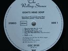 The Rolling Stones - Goat´s Head Soup  - Warenprobe, Promo - Weißlabel
