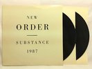 New Order Substance Embossed Cover UK 1987 Factory FACT 200 2 LP EX w INNERS