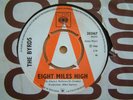 THE BYRDS / EIGHT MILES HIGH..UK CBS DEMO..202067..EX..CLASSIC..VERY RARE DEMO