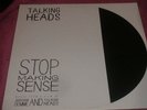 TALKING HEADS - Stop Making Sense - 1984 LP No Booklet Rare Limited Release