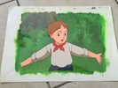 original anime cel dog of flanders (anime cel action comics figure video games)