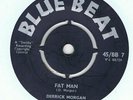 DERRICK MORGAN-FAT MAN/IM GONNA LEAVE YOU-UK BLUE BEAT BB7