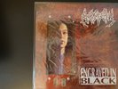 vinyl lp - acrostichon - engraved in black