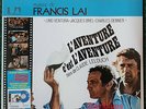 Johnny Hallyday Lp l'aventure c'est l'aventure . BO. Edition limitée vinyle bleu