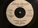 LANNY DUNCAN I Don't Want To Go / Power Of Love 1963 Silver Streak ?314 plays EX