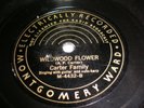 CARTER FAMILY-(78) Montgomery Ward 4432;