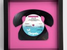 Blondie - Call Me - Telephone Shaped Vinyl Record Art 1980