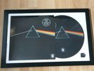PINK FLOYD The Dark Side Of The Moon PICTURE DISC LP Framed + UK Postage Stamp
