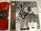 THE BEATLES REVOLVER JAPAN ORIGINAL 1982 UK CUTTING LIMITED MONO RED COLOR W/OBI