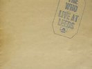 The Who Live At Leeds LP Album Gat Vinyl Schallplatte 178570