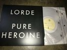 Lorde Pure Heroine LP Rare Clear Vinyl Limited Edition