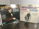 2 James Bond Vinyl Records Goldfinger & From Russia with Love