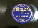 COUNTRY ROY NEWMAN BOYS Vocalion 03933 Dust off Piano/Back in Yr Back Yard E