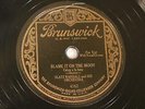 JAZZ SLATZ RANDALL ORCH Blame It On The Moon/I'd Do Anything For BRUNSWICK 4562