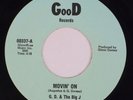G.D. & THE BIG J: Movin’ On US GooD Modern Soul Funk Boogie Glenn Dorsey 45 HEAR