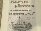Joni Mitchell & James Taylor In Perfect Harmony LP 1970