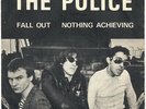 THE POLICE Fall Out Nothing Achieving 1977 Rare UK punk 45 Sting Henri Padovani