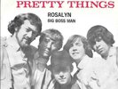 THE PRETTY THINGS 45 ROSALYN+PS HOLLAND RARE 1965
