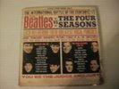 THE BEATLES vs THE FOUR SEASONS VINYL LP very rare   Vee Jay  2 Record Set 1964