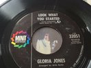 US ORIGINAL Northern Soul 7 45 GLORIA JONES “Look What You Started” US Minit