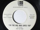 PAT & PAM-I'M THE ONE WHO LOVES YOU ON OUR OWN NORTHERN 45-VG++, HEAR